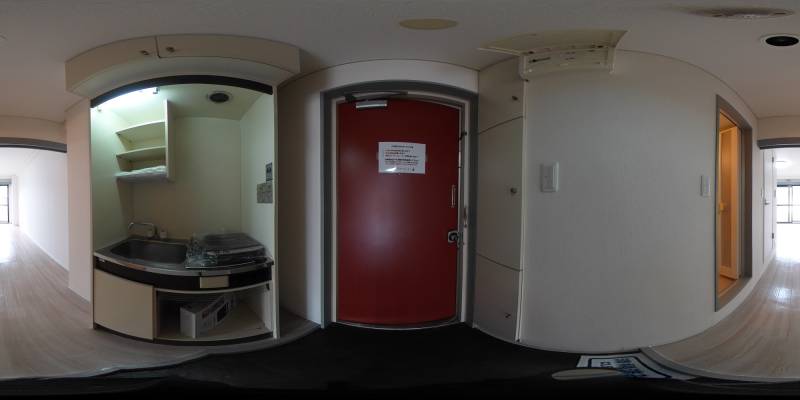 パノラマ画像玄関