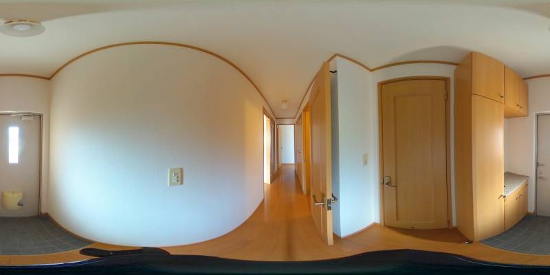 パノラマ画像玄関