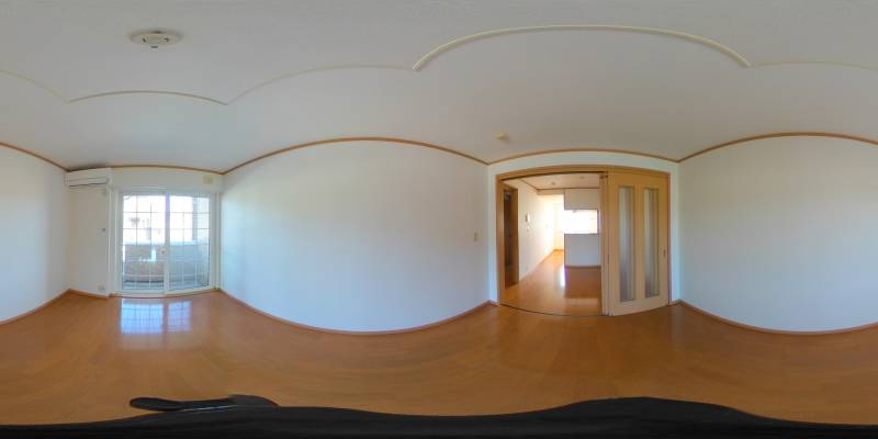 パノラマ画像洋室