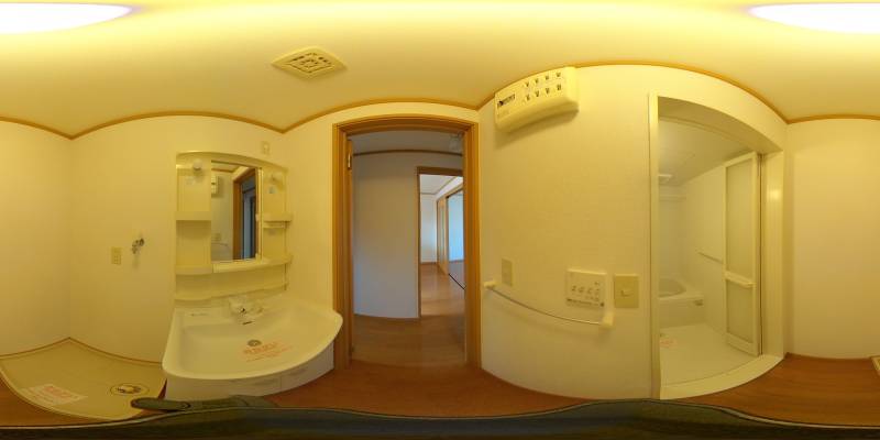 パノラマ画像洗面所