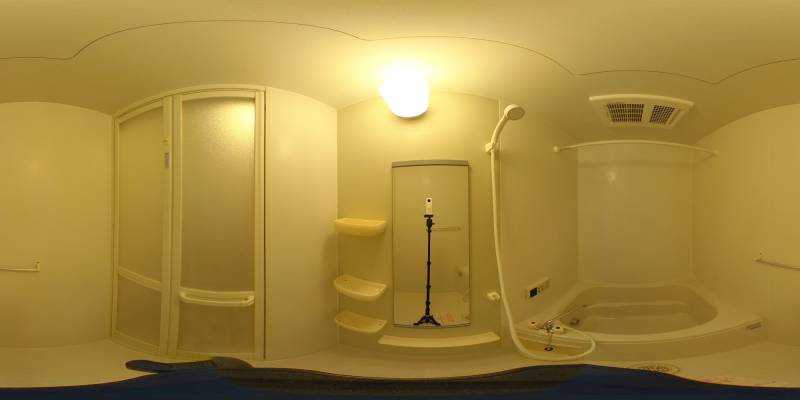 パノラマ画像バスルーム