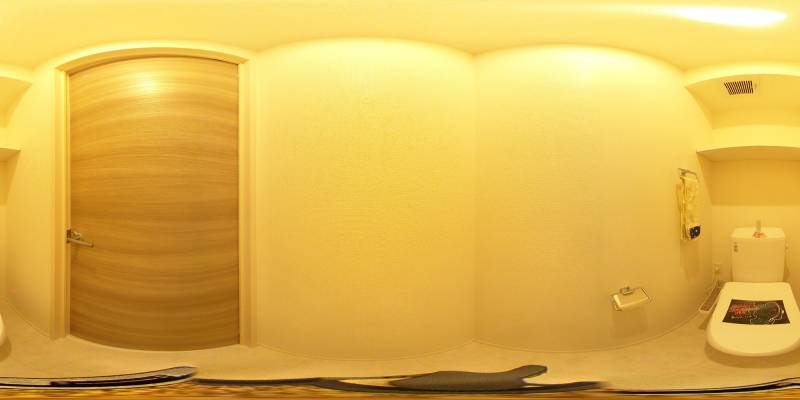 パノラマ画像トイレ