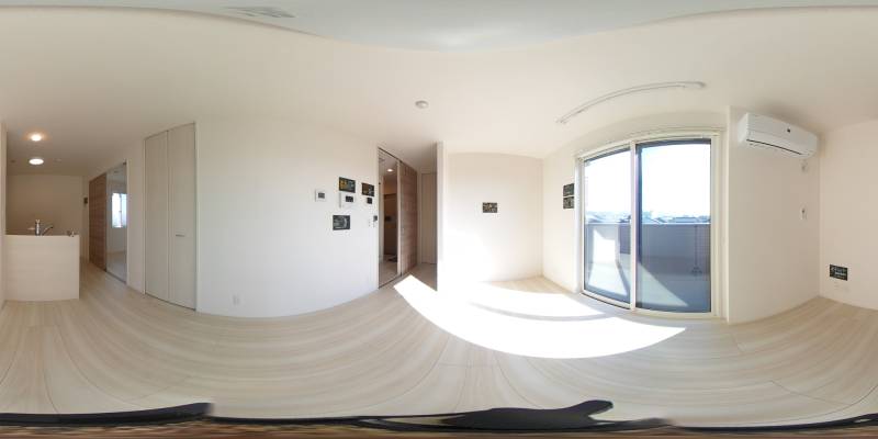 パノラマ画像リビング