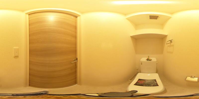 パノラマ画像トイレ