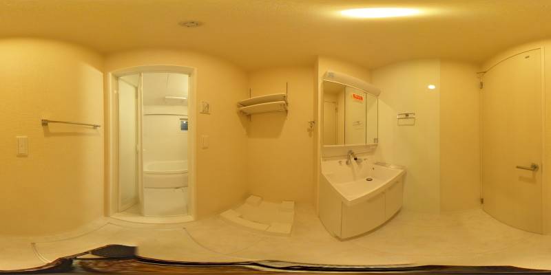 パノラマ画像洗面所