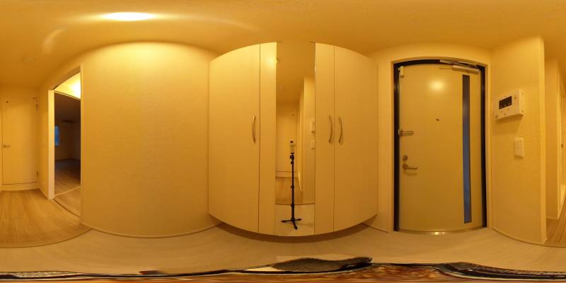 パノラマ画像玄関