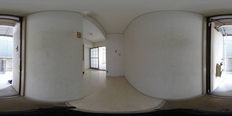 パノラマ画像玄関