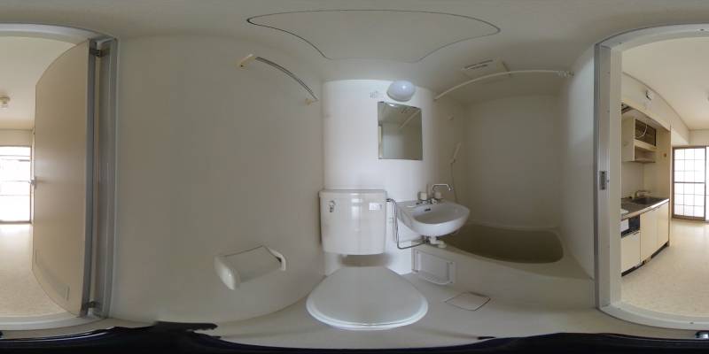 パノラマ画像トイレ