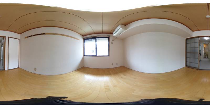 パノラマ画像洋室