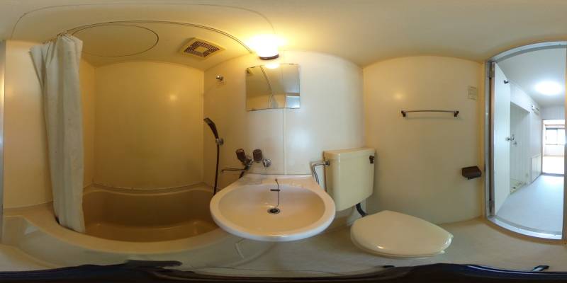 パノラマ画像洗面所