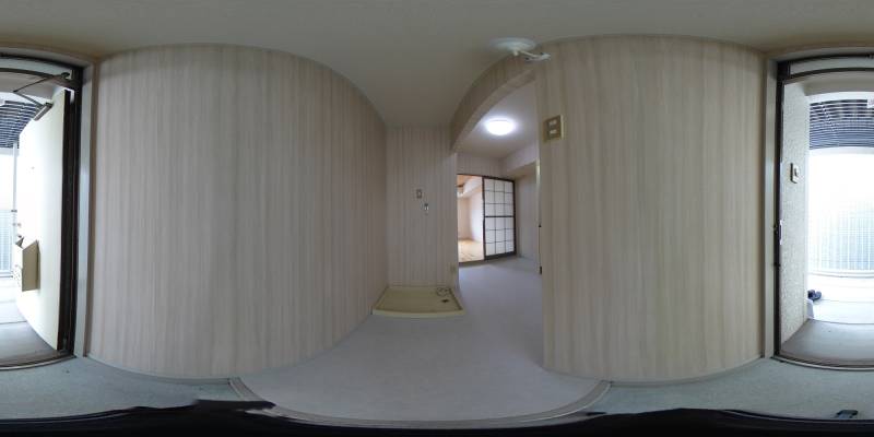 パノラマ画像玄関