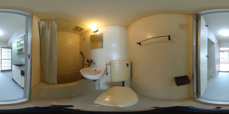 パノラマ画像トイレ