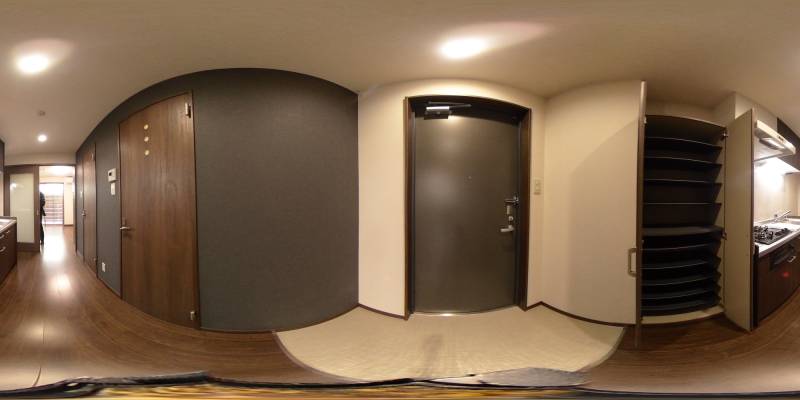 パノラマ画像玄関