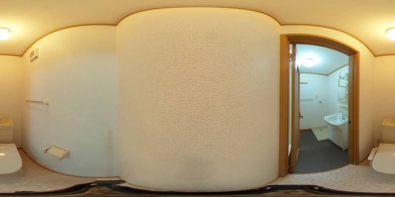 パノラマ画像トイレ