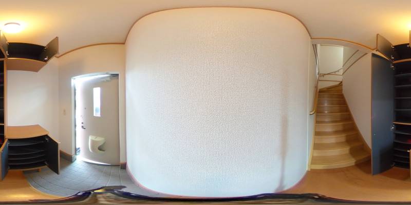 パノラマ画像玄関