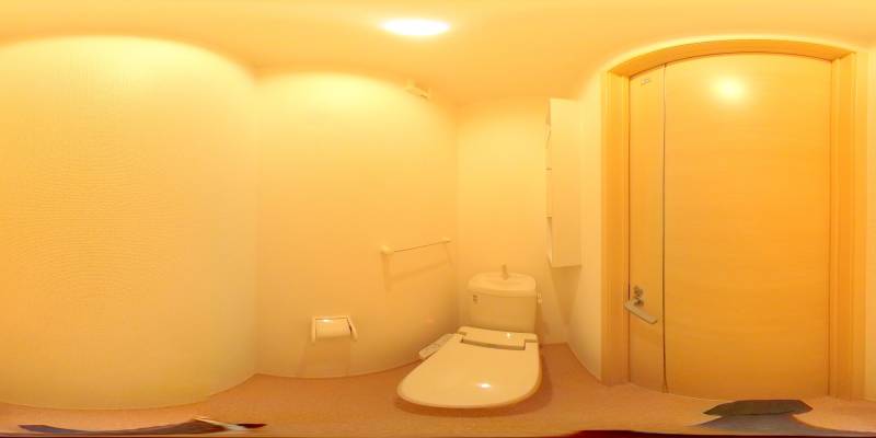 パノラマ画像トイレ