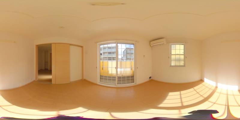 パノラマ画像洋室