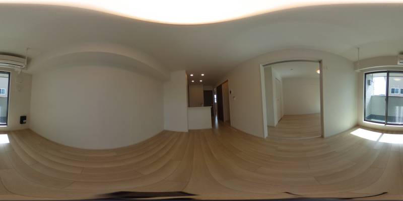 パノラマ画像リビング