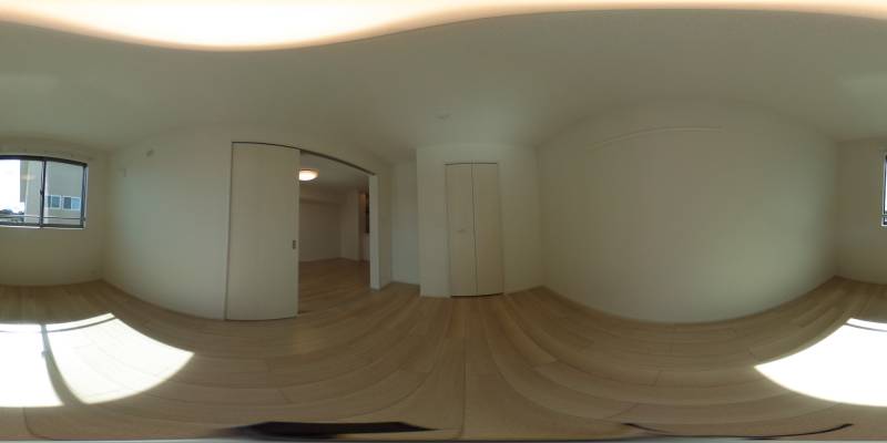 パノラマ画像洋室