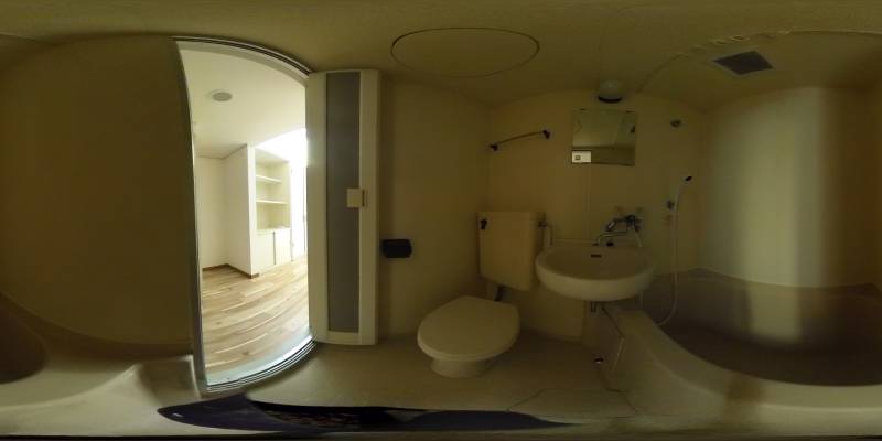 パノラマ画像洗面所