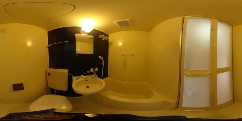 パノラマ画像洗面所