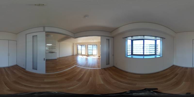 パノラマ画像洋室