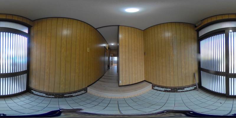 パノラマ画像玄関