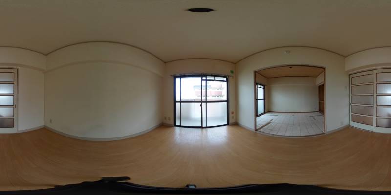 パノラマ画像洋室