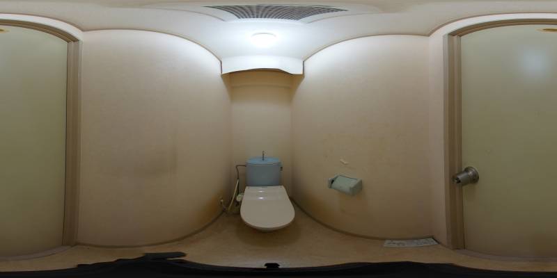 パノラマ画像トイレ