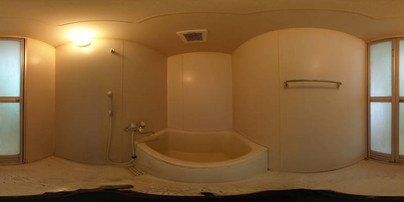 パノラマ画像バスルーム