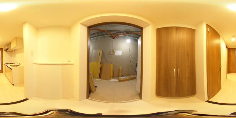 パノラマ画像玄関