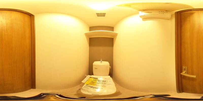 パノラマ画像トイレ