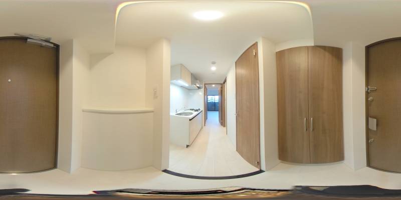 パノラマ画像玄関