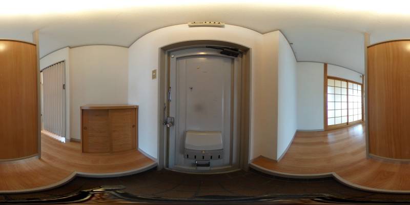 パノラマ画像玄関