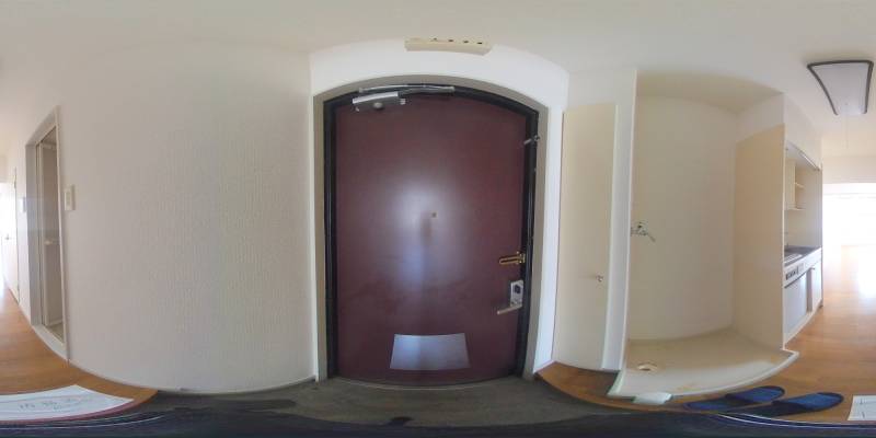 パノラマ画像玄関