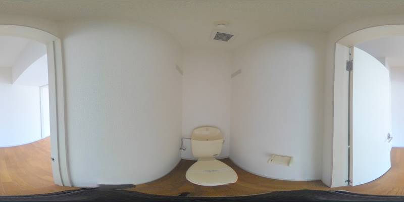 パノラマ画像トイレ