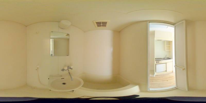 パノラマ画像バスルーム