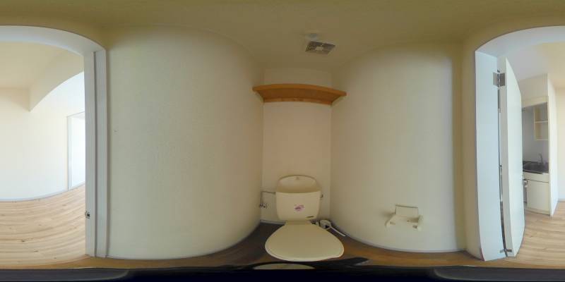 パノラマ画像トイレ