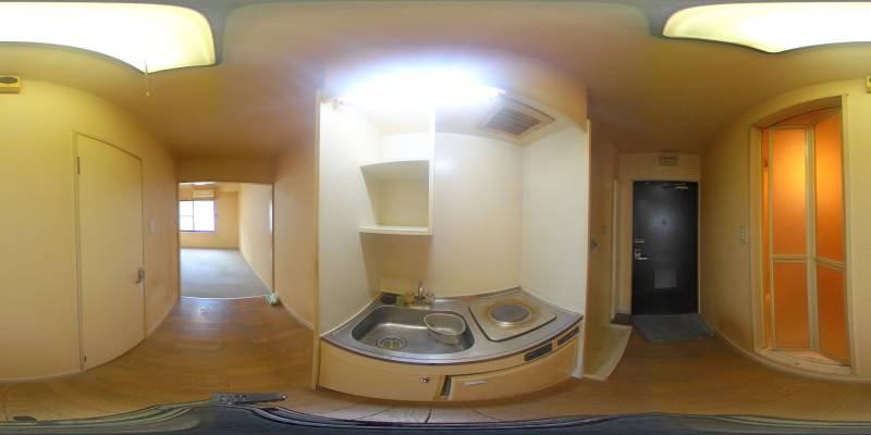 パノラマ画像キッチン