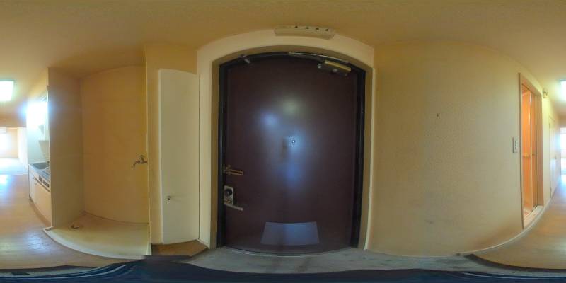 パノラマ画像玄関