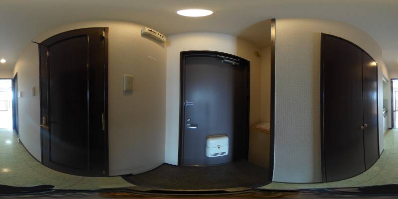 パノラマ画像玄関