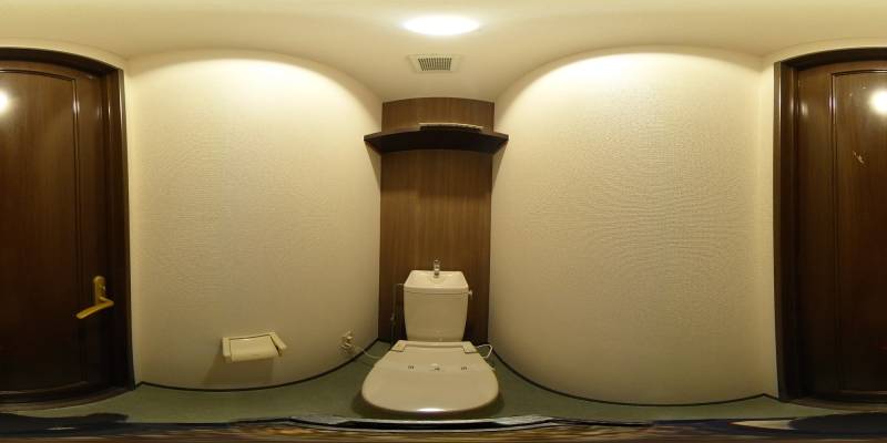 パノラマ画像トイレ