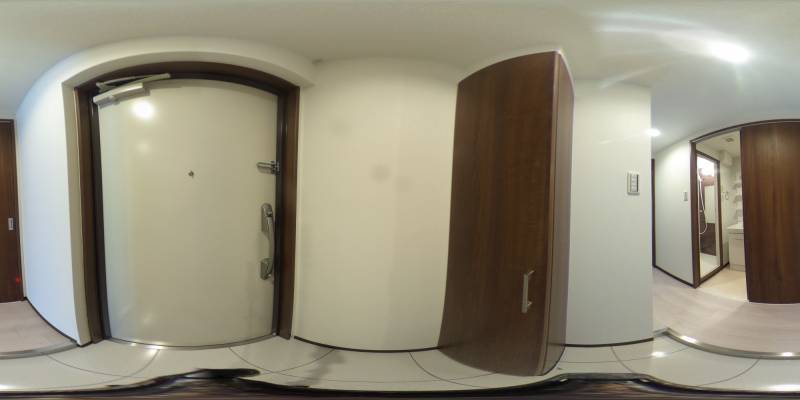 パノラマ画像玄関