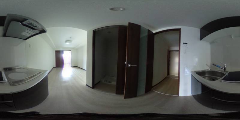 パノラマ画像キッチン