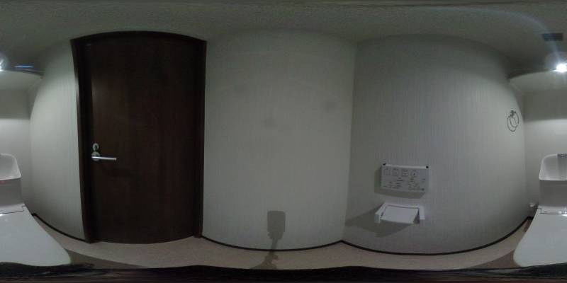 パノラマ画像トイレ