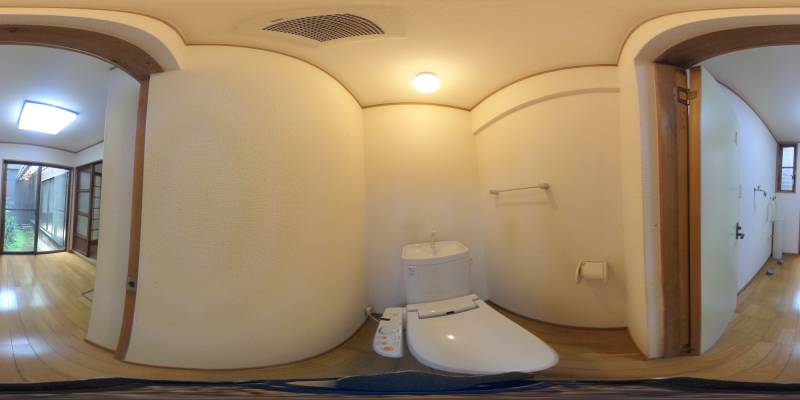 パノラマ画像トイレ