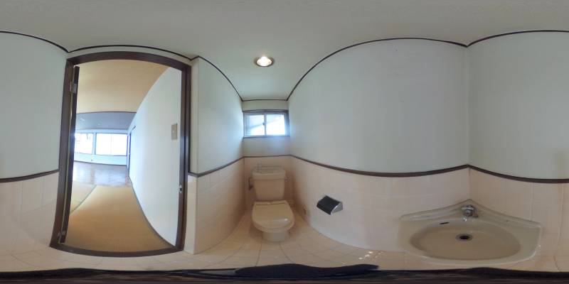 パノラマ画像トイレ