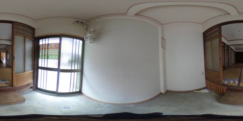 パノラマ画像玄関