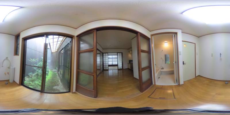 パノラマ画像洗面所