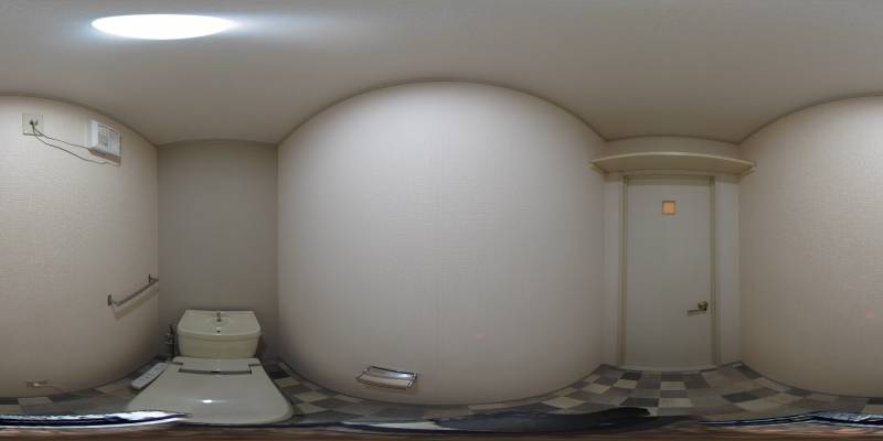パノラマ画像トイレ